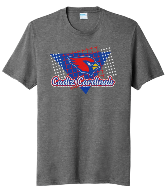 Cadiz Distressed 80s Tri-Blend Tee