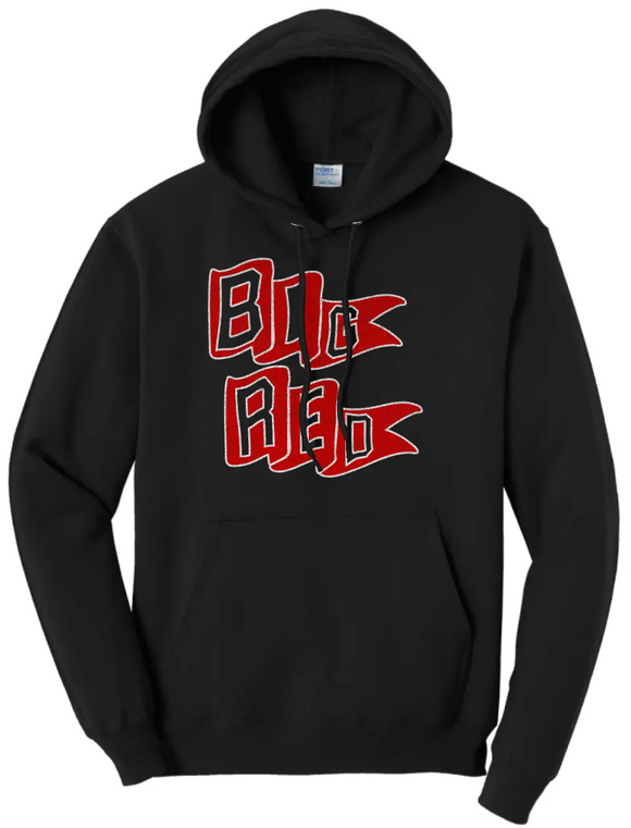 Steubenville Big Red Distressed Pennant Core Fleece Hoodie