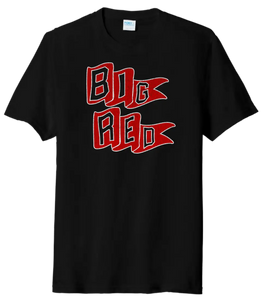 Steubenville Big Red Distressed Pennant Tri-Blend Tee