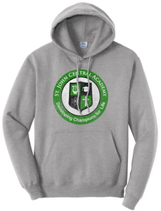 St. John Academy Distressed Logo Core Fleece Hoodie