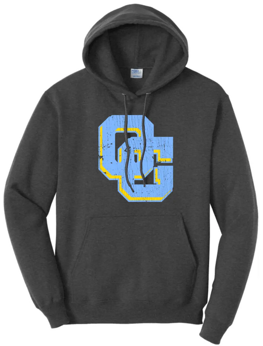 Oak Glen Distressed Logo Core Fleece Hoodie