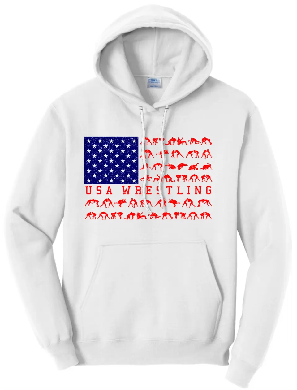 Wrestling Flack Core Fleece Pullover Hooded Sweatshirt