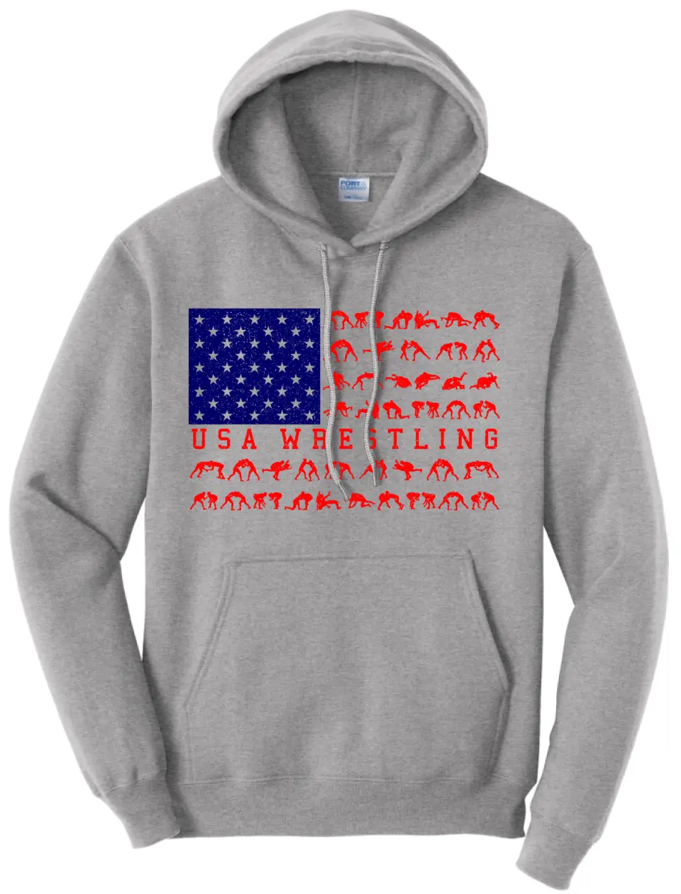 Wrestling Flack Core Fleece Pullover Hooded Sweatshirt