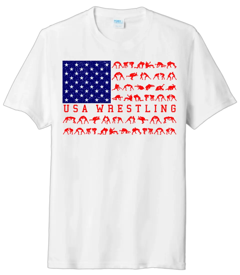 Wrestling Flack Tri-Blend Tee