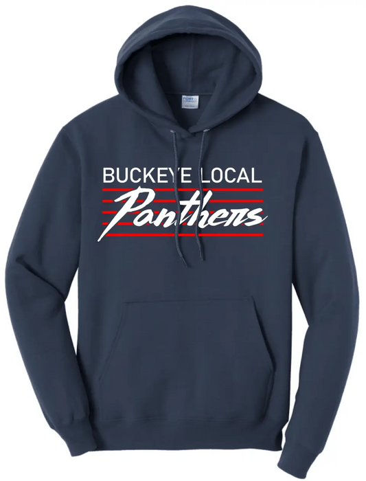 Buckeye Local Panther Thunderstorm Core Fleece Hoodie