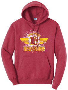 Indian Creek Distressed Wings Core Fleece Hoodie