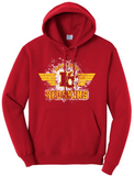 Indian Creek Distressed Wings Core Fleece Hoodie