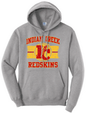 Indian Creek Distressed IC Wide Stripe Core Fleece Hoodie