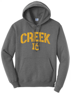 Indian Creek Distressed Stamp Core Fleece Hoodie