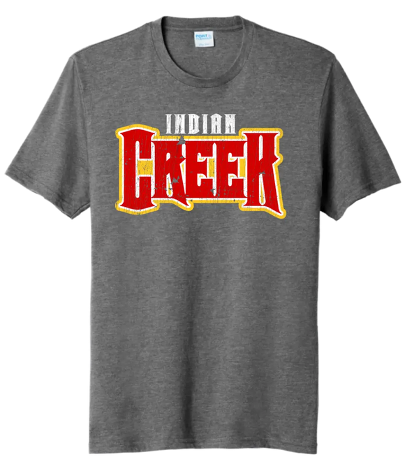 Indian Creek Distressed Crown Tri-Blend Tee