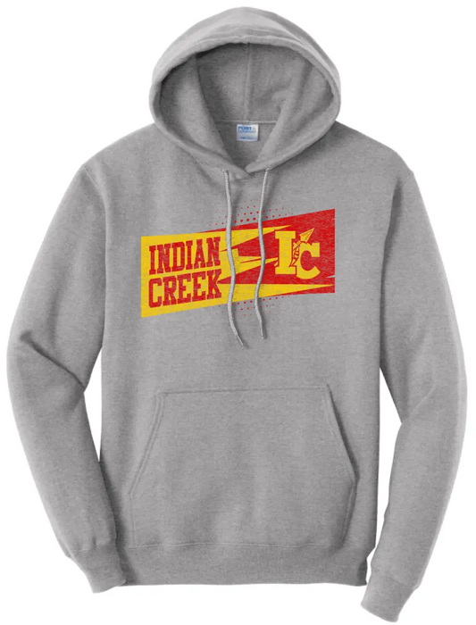 Indian Creek Distressed Strike Core Fleece Hoodie