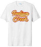 Indian Creek Distressed Script Tail Tri-Blend Tee