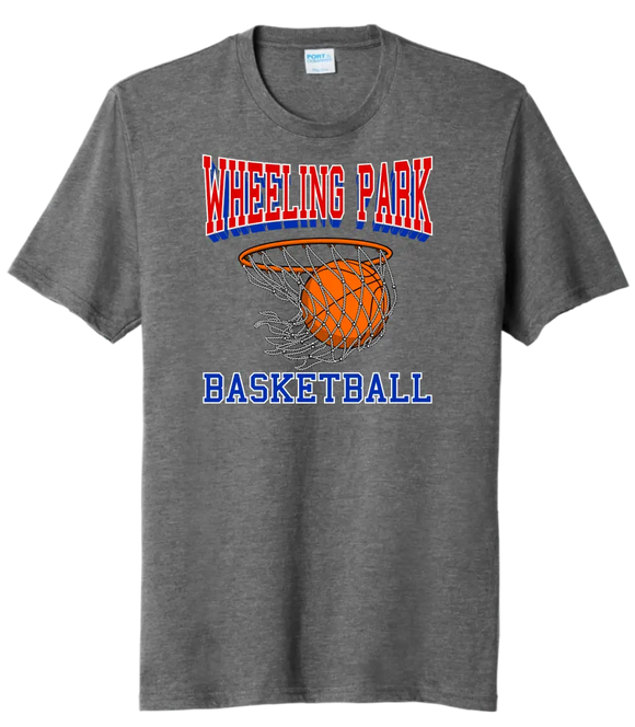 Wheeling Park Hoops Tri-Blend Tee