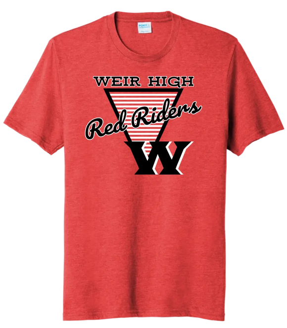 Weir Red Riders Pacifico Tri-Blend Tee