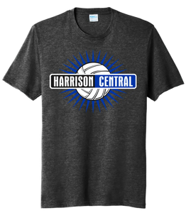 Harrison Central Volleyball Starburst Tri-Blend Tee