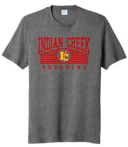 Indian Creek Redskins Arch Tri-Blend Tee