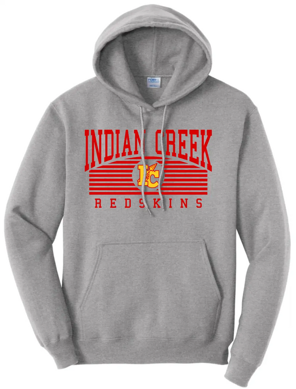 Indian Creek Redskins Arch Core Fleece Hoodie