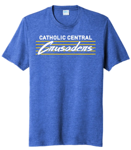 Steubenville Catholic Central Thunderstorm Tri-Blend Tee