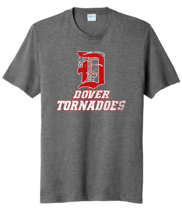 Dover Tornadoes Logo Tri-Blend Tee