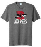 Bellaire Big Reds Logo Tri-Blend Tee