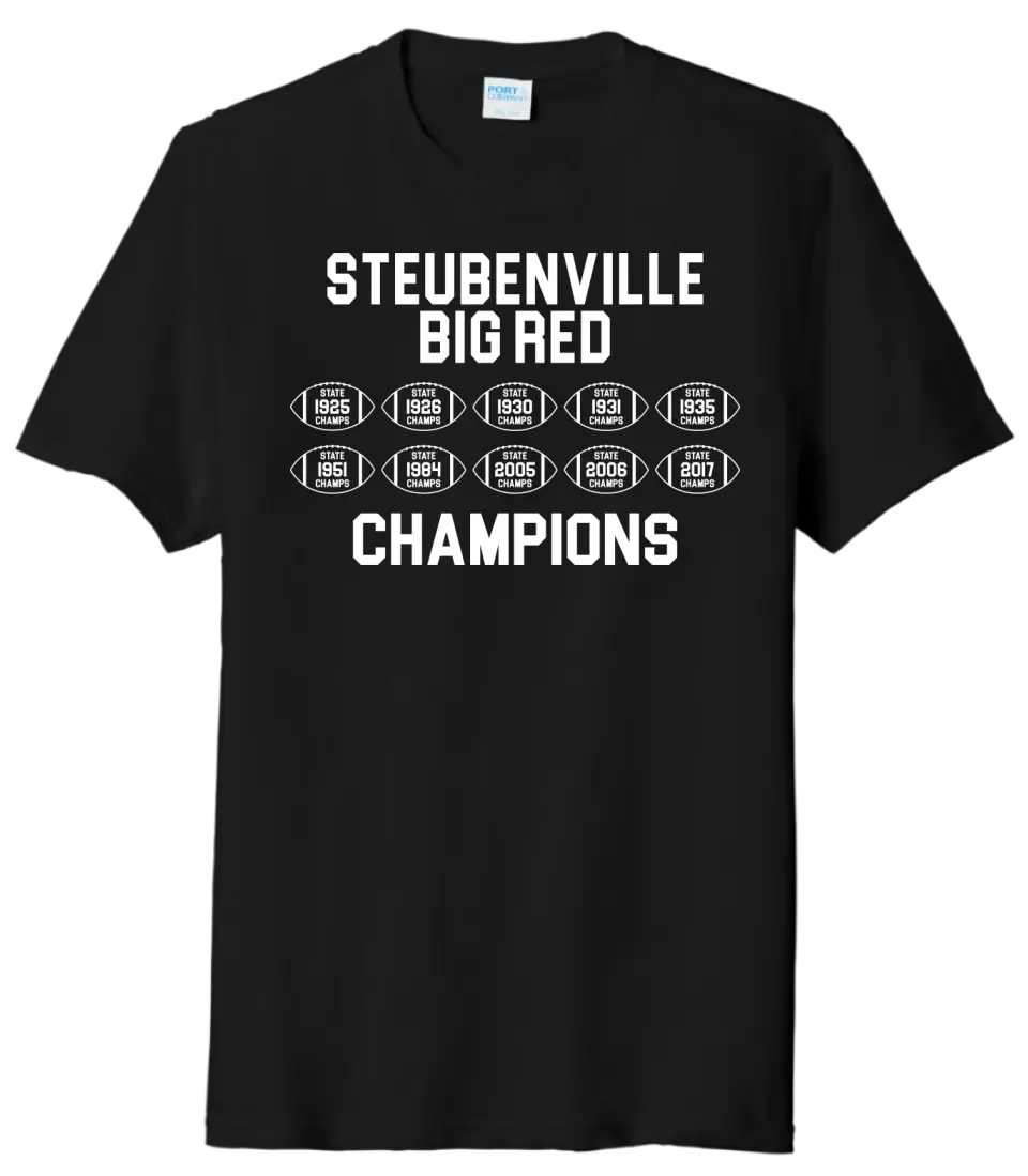 Steubenville Big Red Champions Tri-Blend Tee