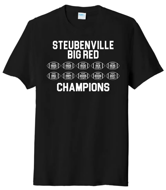 Steubenville Big Red Champions Tri-Blend Tee