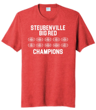 Steubenville Big Red Champions Tri-Blend Tee