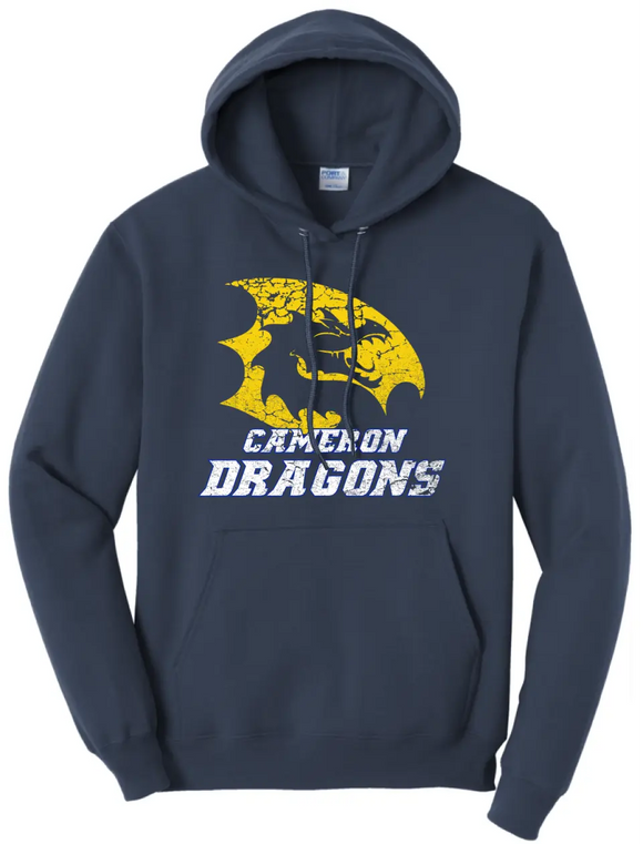 Cameron Dragons Logo Core Fleece Hoodie