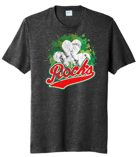 Barnesville Splatter Rocks Tri-Blend Tee