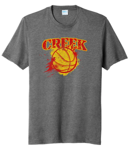 Indian Creek Basketball Splatter Tri-Blend Tee