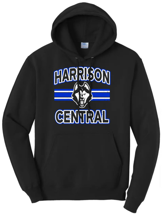 Harrison Central Store Stripes Core Fleece Hoodie