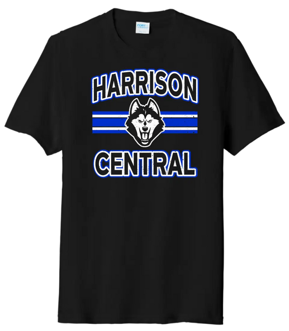 Harrison Central Store Stripes Tri-Blend Tee