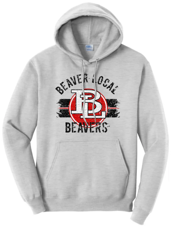 Beaver Local Distressed BL Core Fleece Hoodie