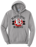 Beaver Local Distressed BL Core Fleece Hoodie