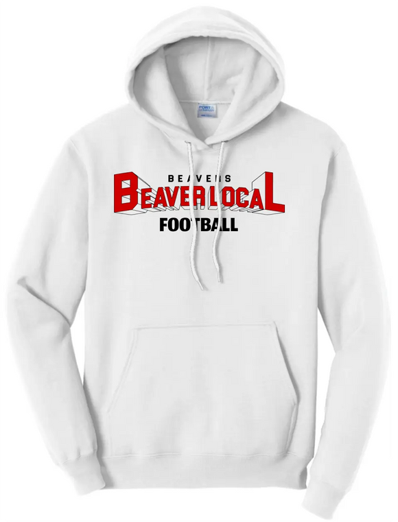 Super Beaver Local with Custom Text Core Fleece Hoodie