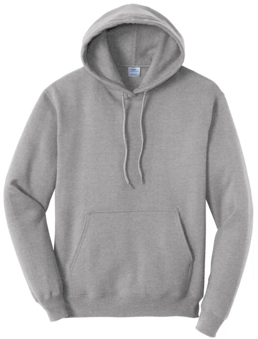 Brooke Logo Core Fleece Pullover Hooded Sweatshirt