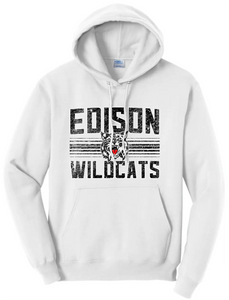 Retro Edison Wildcat Core Fleece Hoodie