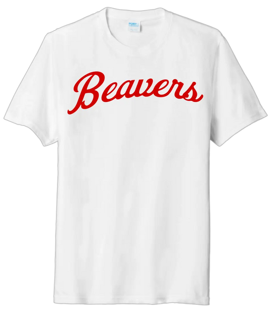 Beaver Local Beavers Script Tri-Blend Tee