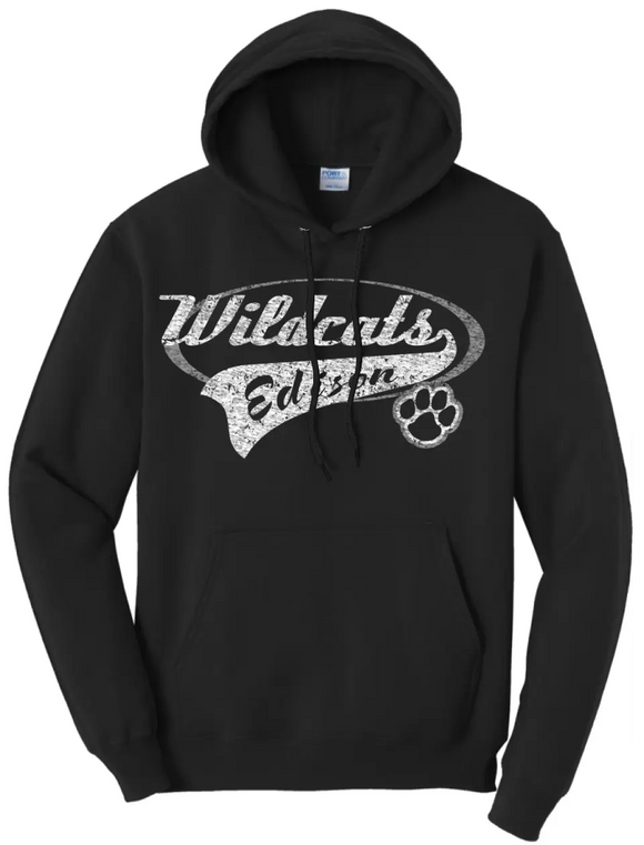 Edison Wildcats Tail Core Cotton Hoodie