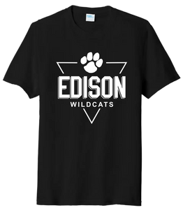 Edison Triangle Badge Tri-Blend Tee