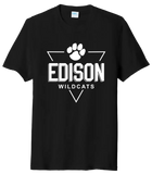 Edison Triangle Badge Tri-Blend Tee