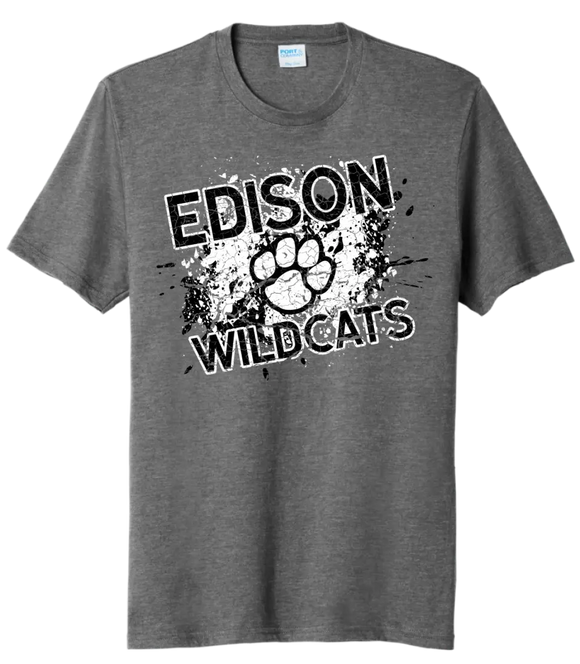 Edison Splatter Tri-Blend Tee