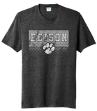 Edison Distressed Triangle Tri-Blend Tee