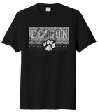 Edison Distressed Triangle Tri-Blend Tee