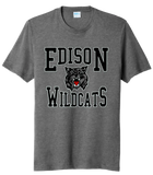 Edison Retro Wildcat Tri-Blend Tee