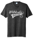 Edison Wildcats Tail Tri-Blend Tee