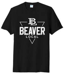 Beaver Local Triangle Badge Tri-Blend Tee