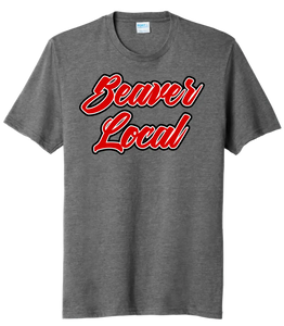 Beaver Local Thick Script Tri-Blend Tee