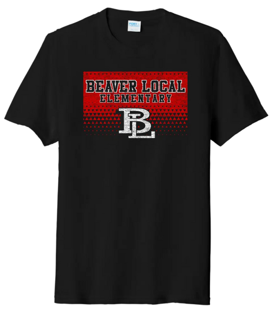 Beaver Local Triangles Tri-Blend Tee