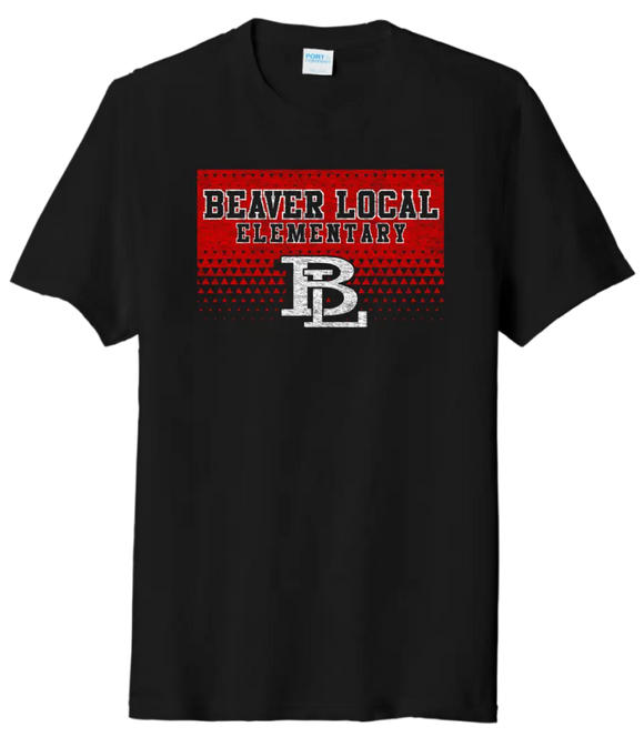 Beaver Local Triangles Tri-Blend Tee